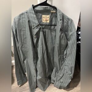 Red Head Brand Long Sleeve Button Up shirt - men large